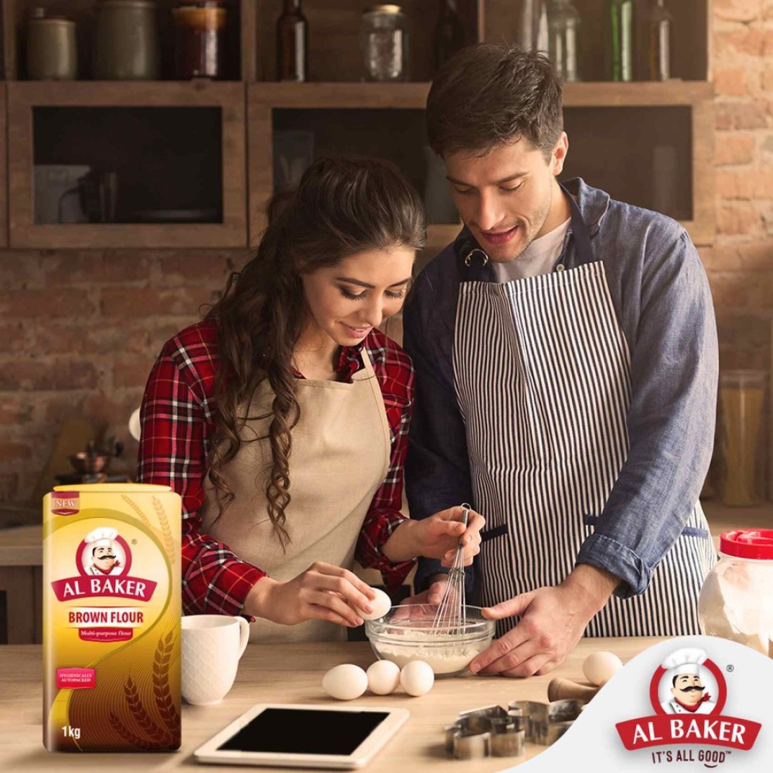 Al Baker Brown Flour, 1kg
