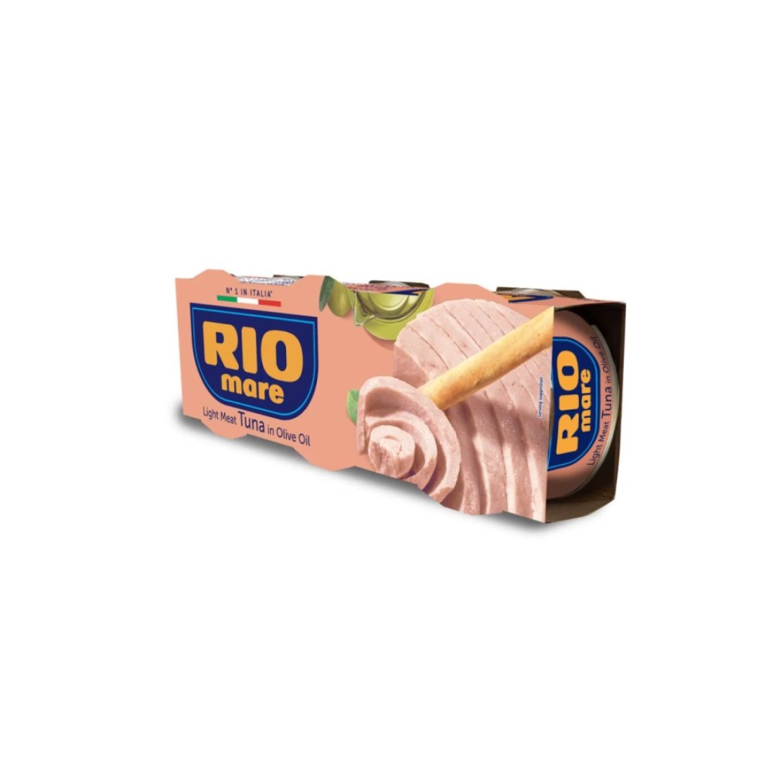 Rio Mare Light Meat Tuna in Olive Oil, 80g Pack of 3