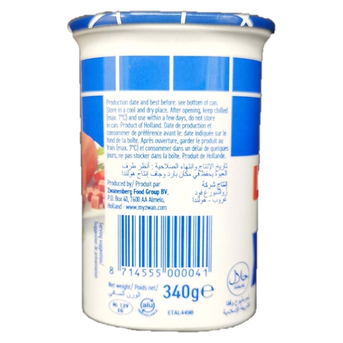 Zwan Beef Luncheon Meat, 340g