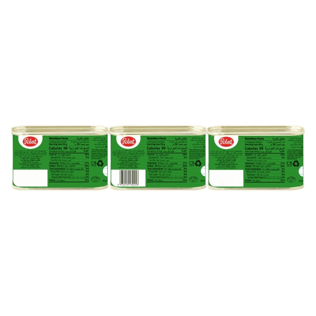 Robert Chicken Luncheon Meat, 200g Pack of 3