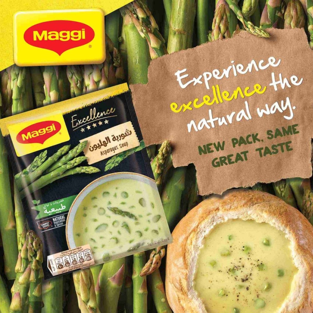 Nestle Maggi Excellence Asparagus Soup 49g