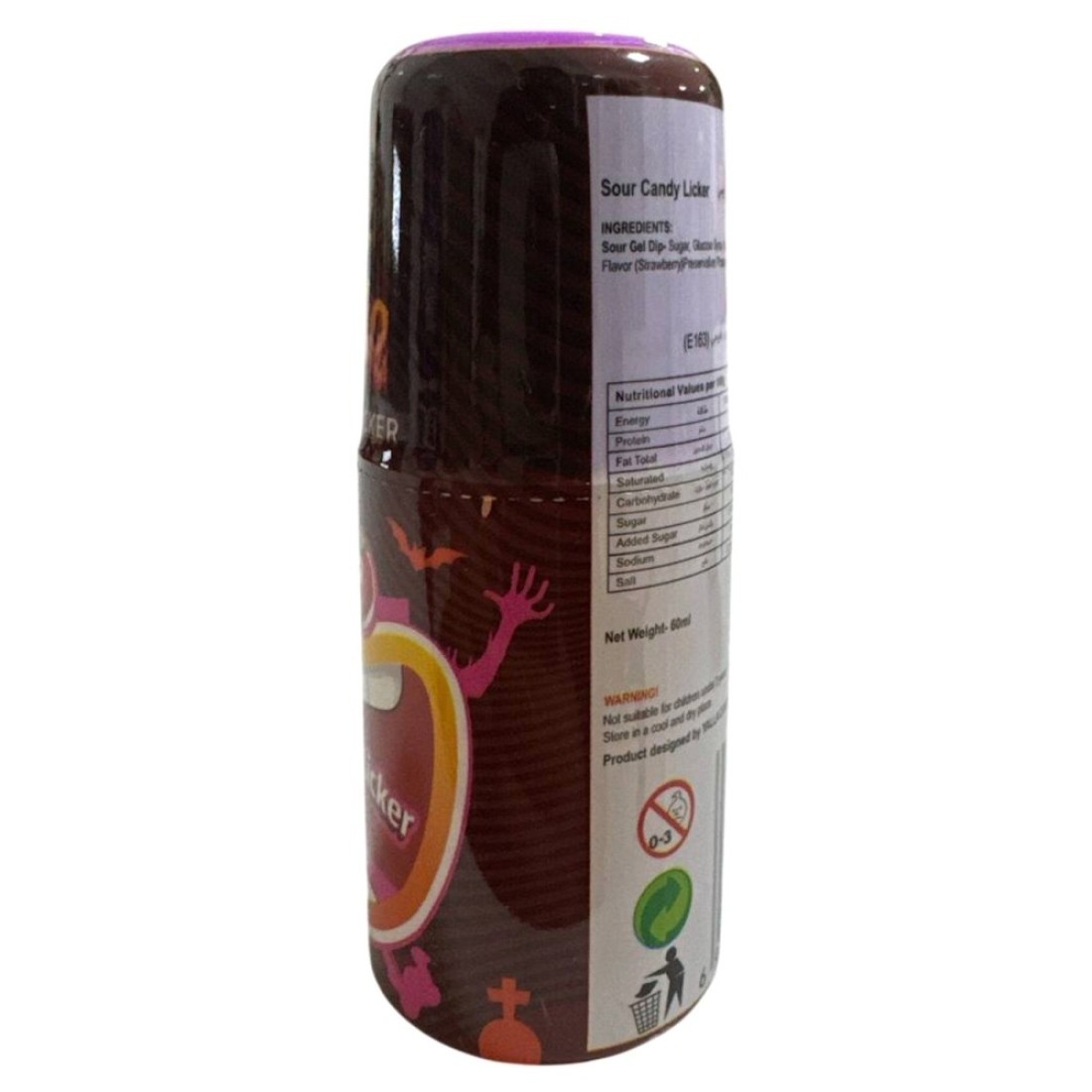 Yalla Candy Zombie Sour Candy Licker, 60ml