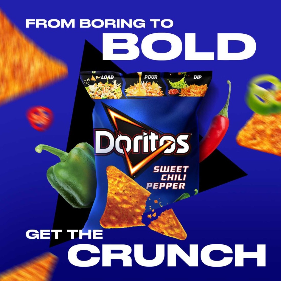 Doritos Sweet Chili Tortilla Chips 90g