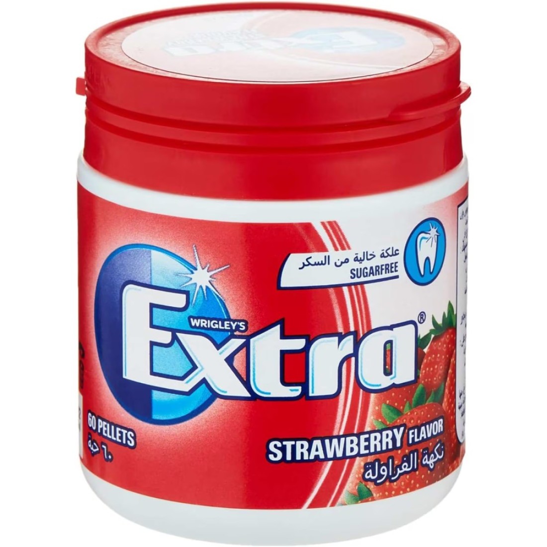Wrigley&#39;s Extra Strawberry Chewing Gum, 84g Pack of 6