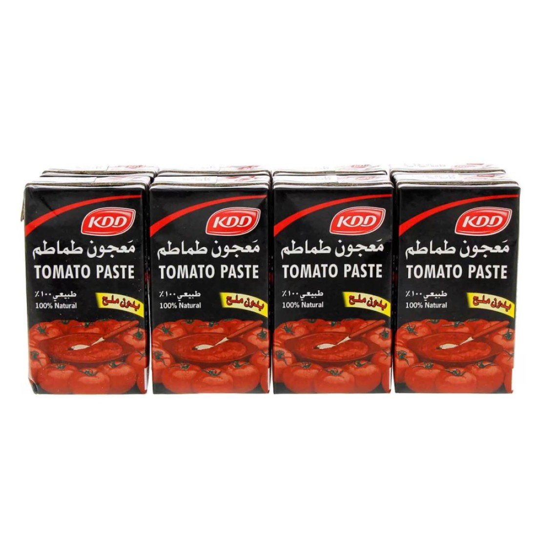 كي دي دي معجون طماطم 135 غرام حزمة من 8