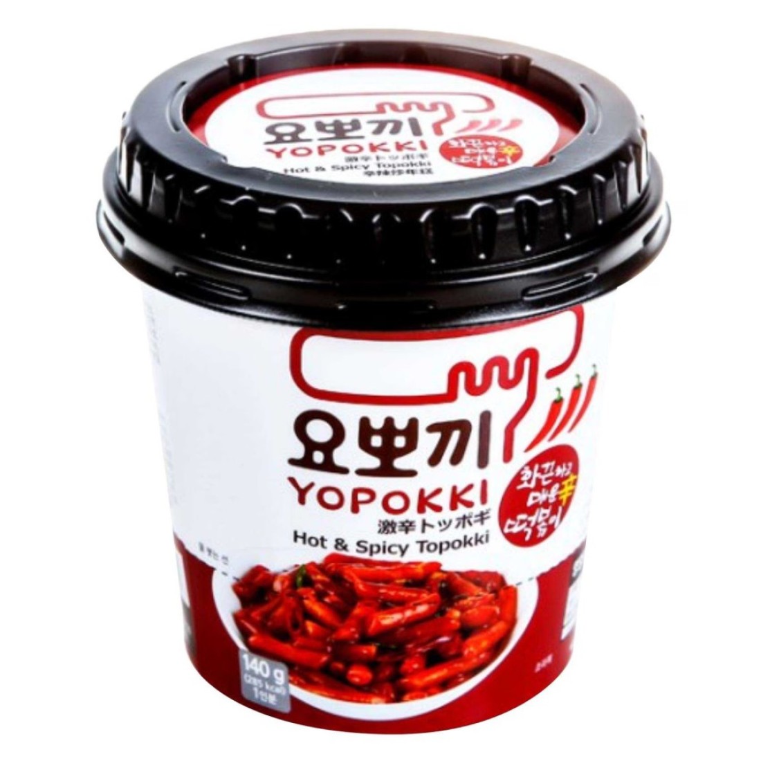 Yopokki Hot And Spicy Topokki 140g