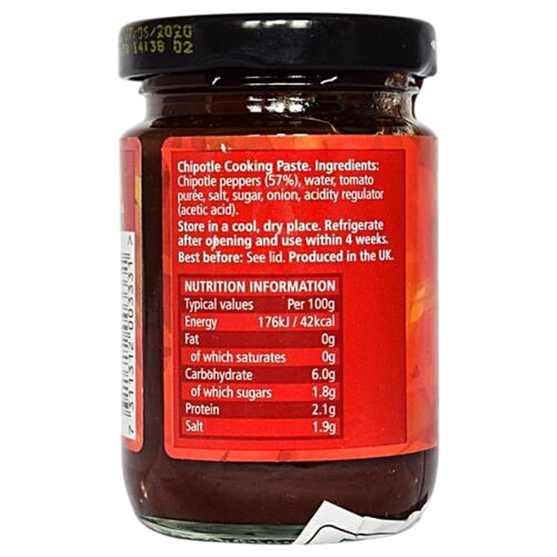 Santa Maria Chipotle Paste Smoky Flavour 100g