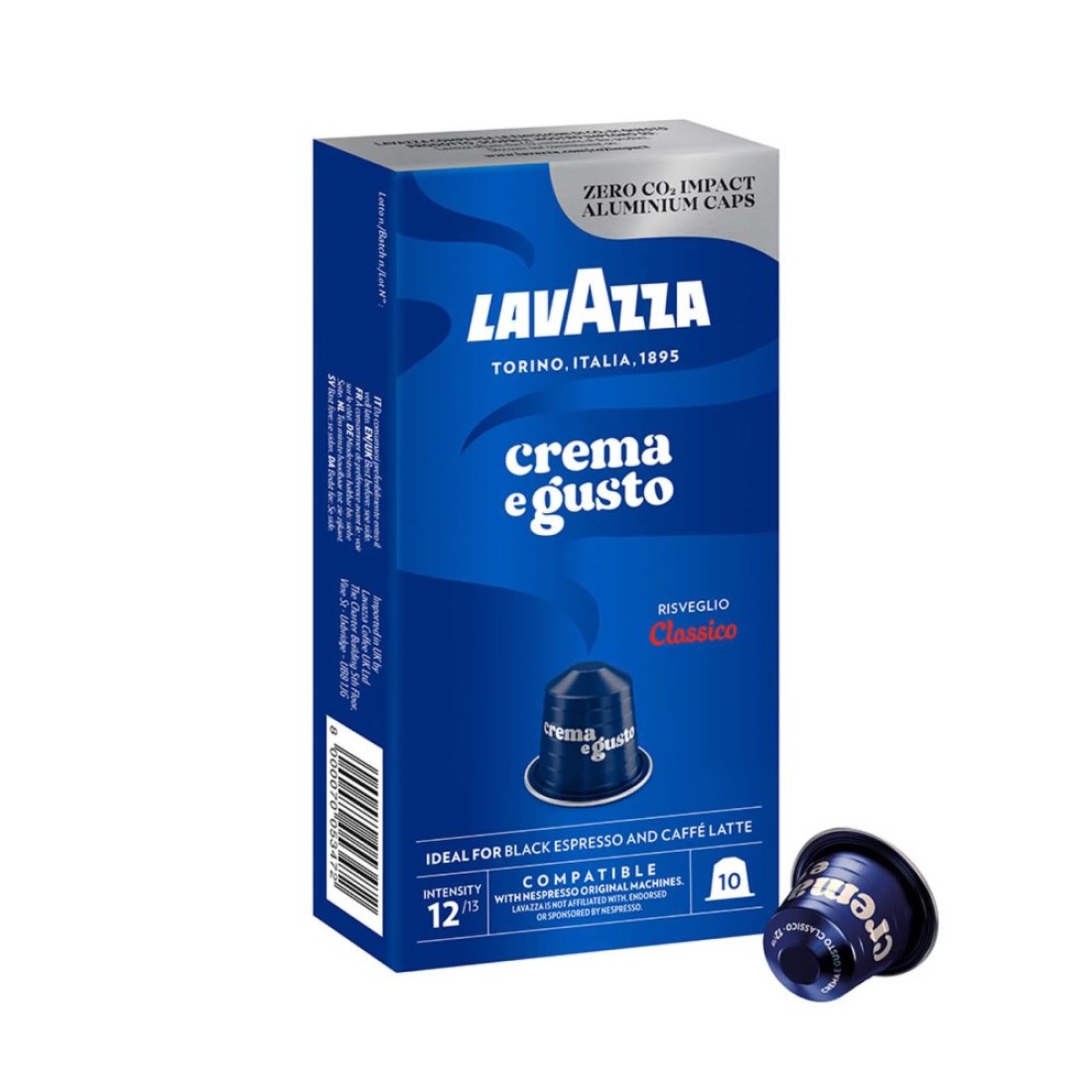 Lavazza Crema E Gusto Classico Coffee Capsules 10 Capsules