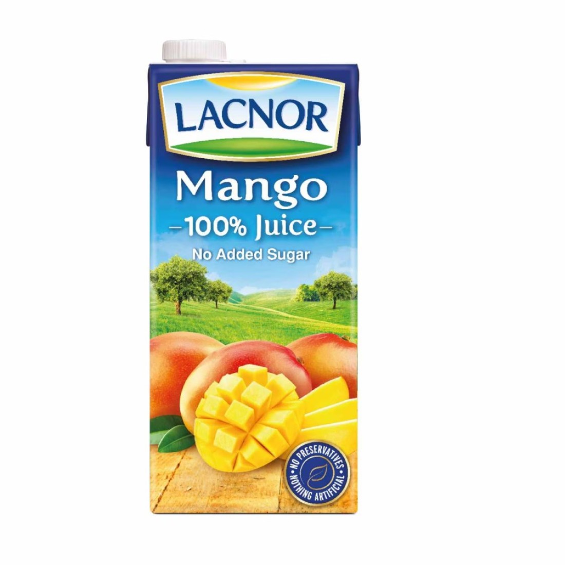 Lacnor Essentials Mango Fruit Drink 1L Pack of 2