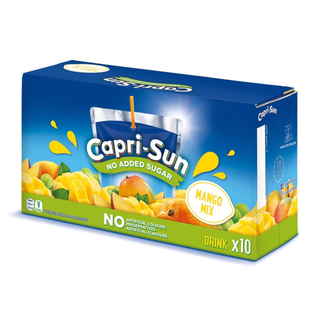 Capri Sun Mango Juice 200ml Pack of 10