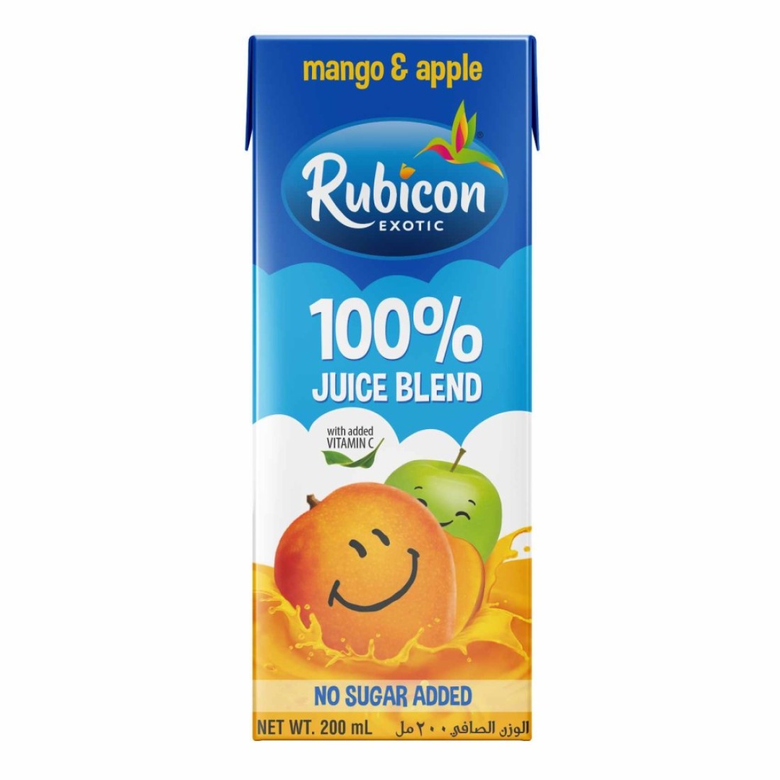 Rubicon Mango and Apple NSA 200ml x Pack Of 4