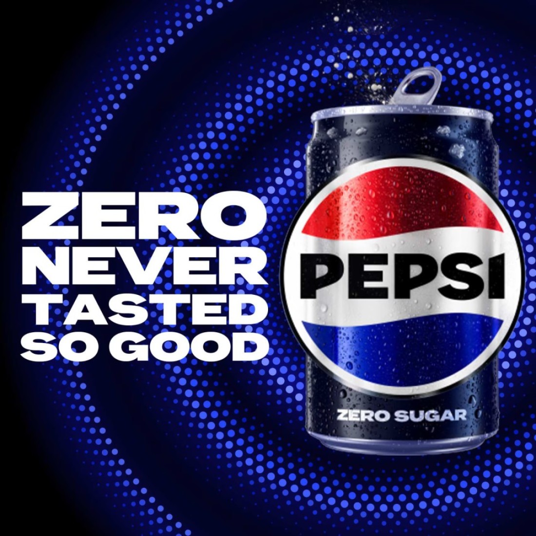 Pepsi Zero Cola Beverage Cans 155ml Pack of 15