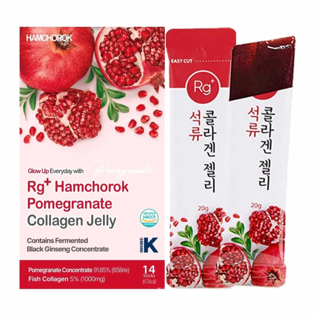 Hamchorok RG Plus Pomegranate Collagen Jelly 20g
