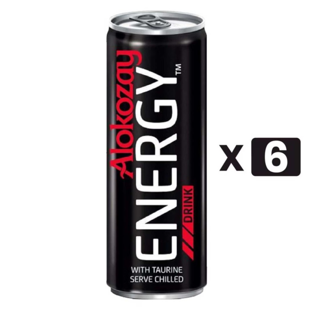 Alokozay Energy Drink 250ml Pack of 6