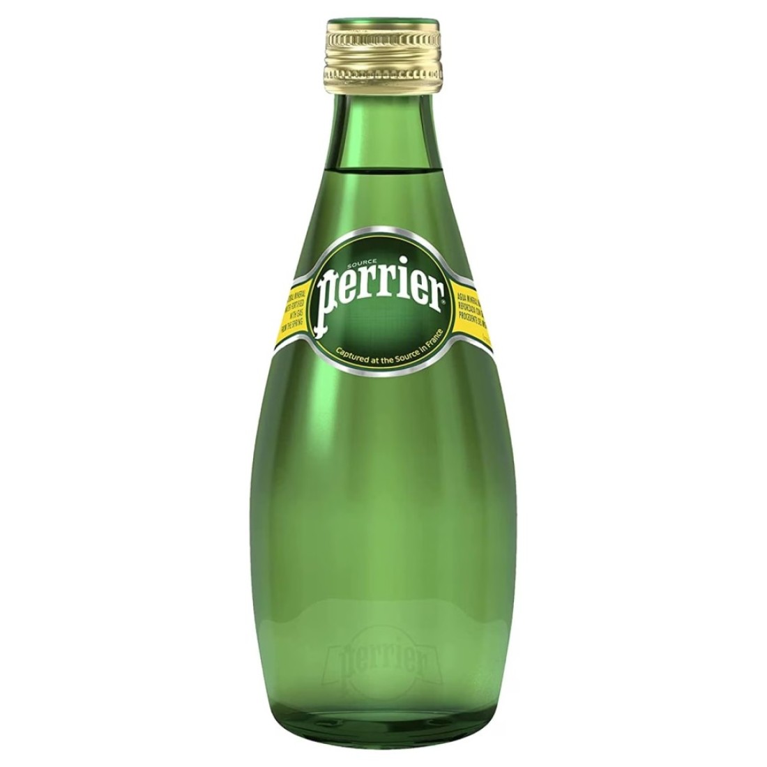 Perrier Sparkling Carbonated Mineral Water 330ml Pack of 4