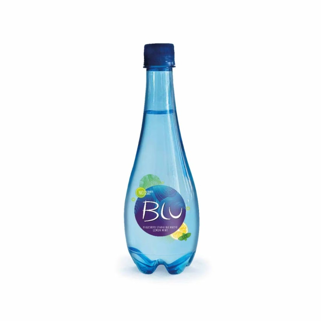 Oasis Blu Lemon Mint Flavoured Sparkling Water 500ml Pack of 6