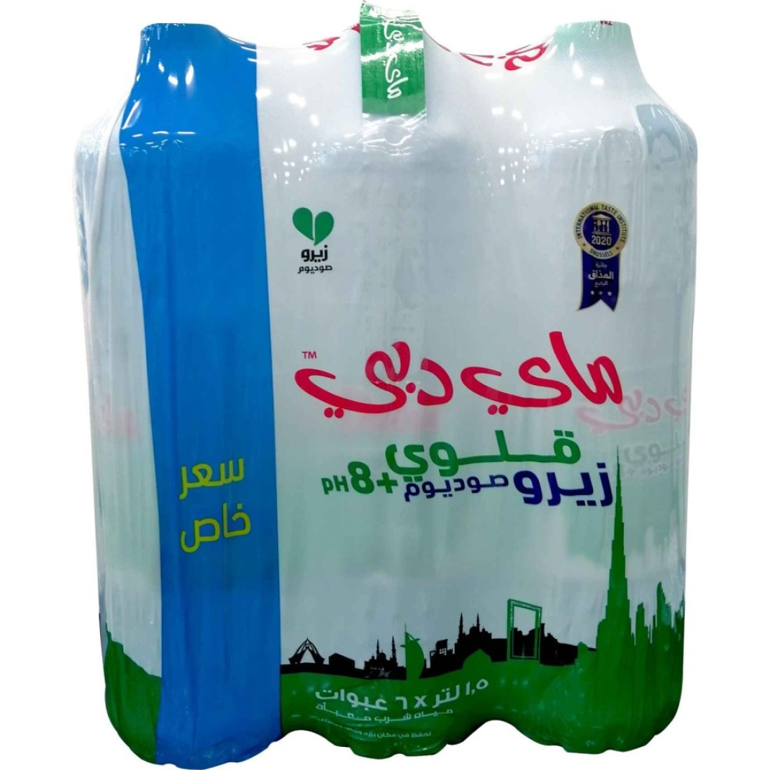 Mai Dubai Zero Sodium Alkaline Drinking Water 1.5L Pack of 6