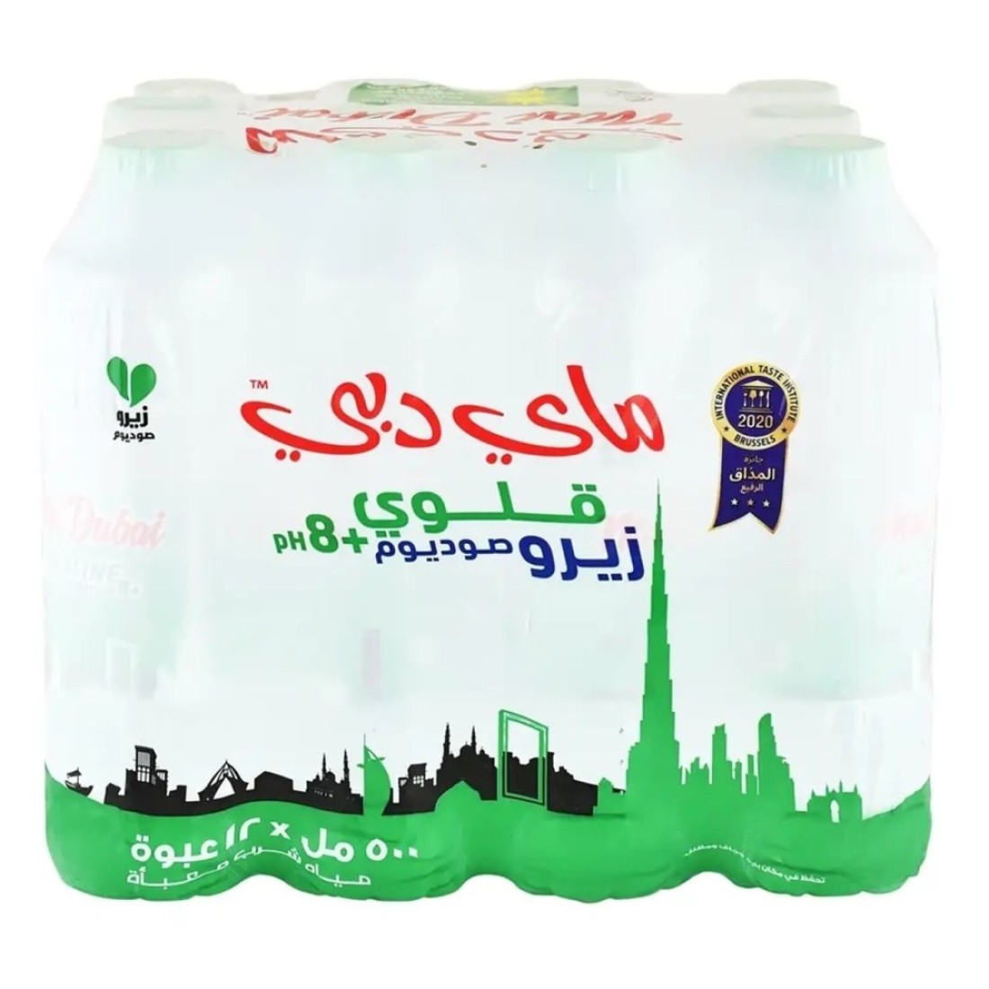 Mai Dubai Alkaline Zero Sodium Drinking Water 500ml Pack of 12