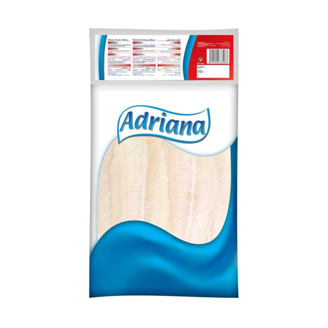 Adriana White Fish Fillets 1kg