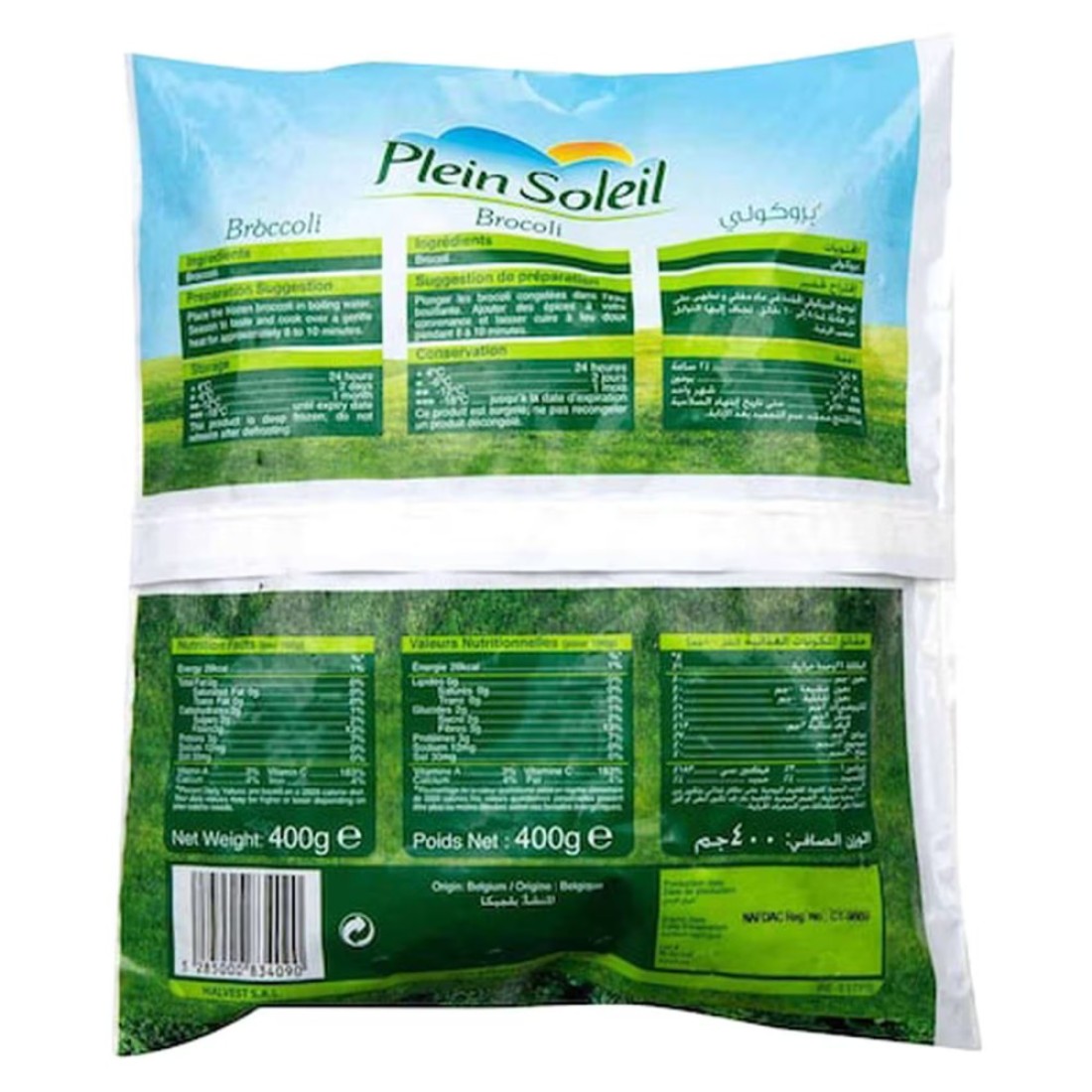 Plein Soleil Frozen Broccoli 400g