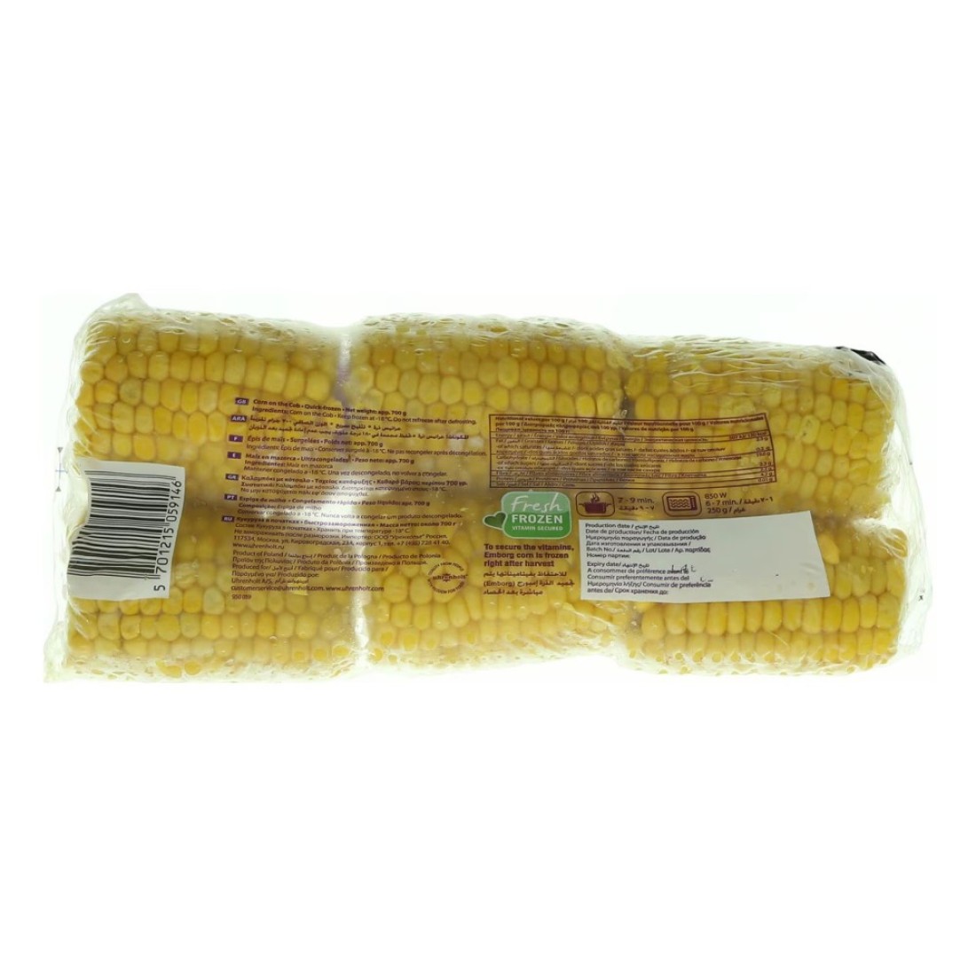 Emborg Corn On The Cob 6 PCS