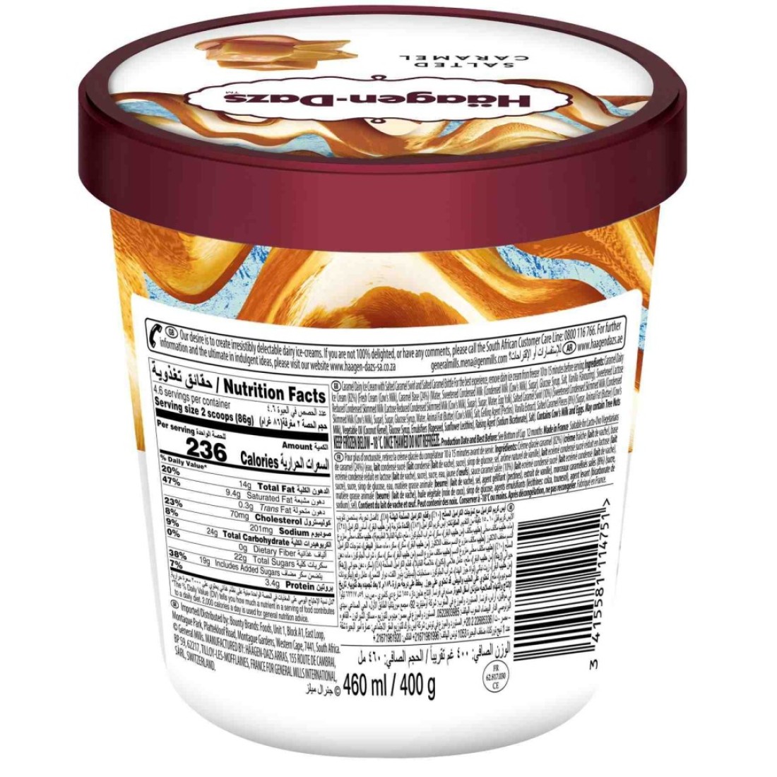 Haagen Dazs Salted Caramel Ice Cream 460ml