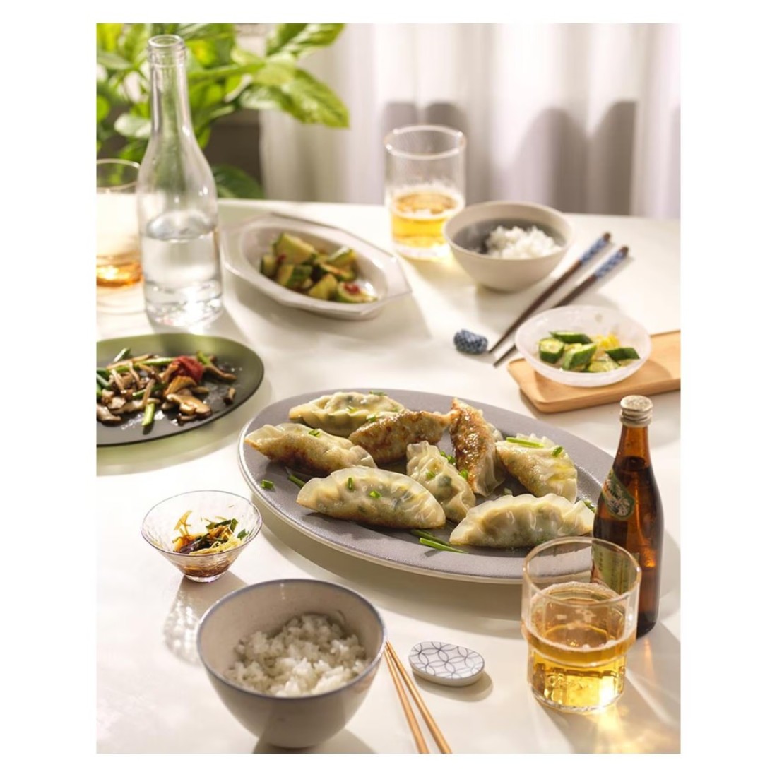 Bibigo Plantable Mandu Vegetable Dumplings Japchae 420g