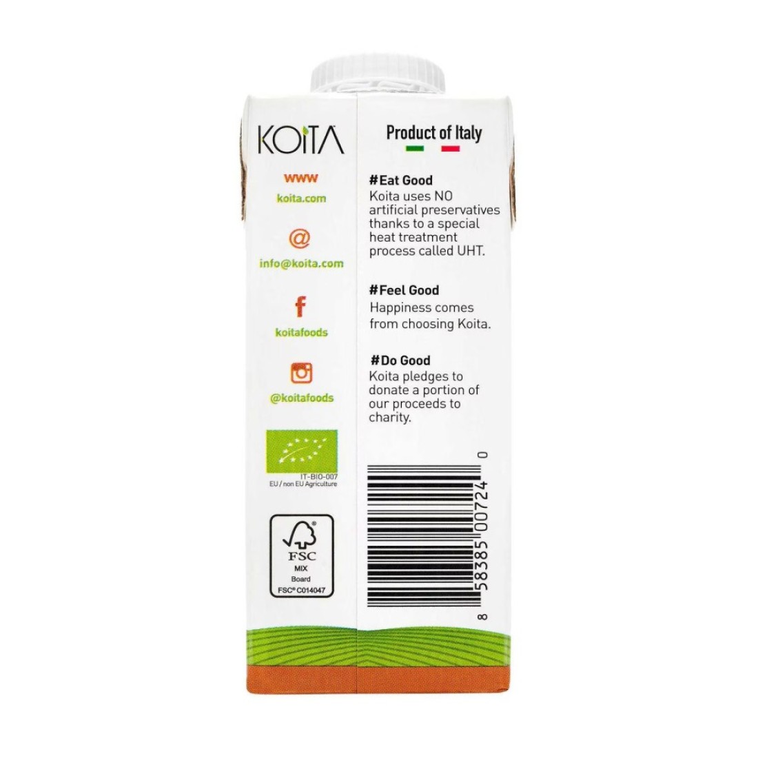 Koita Organic Almond Milk 200ml