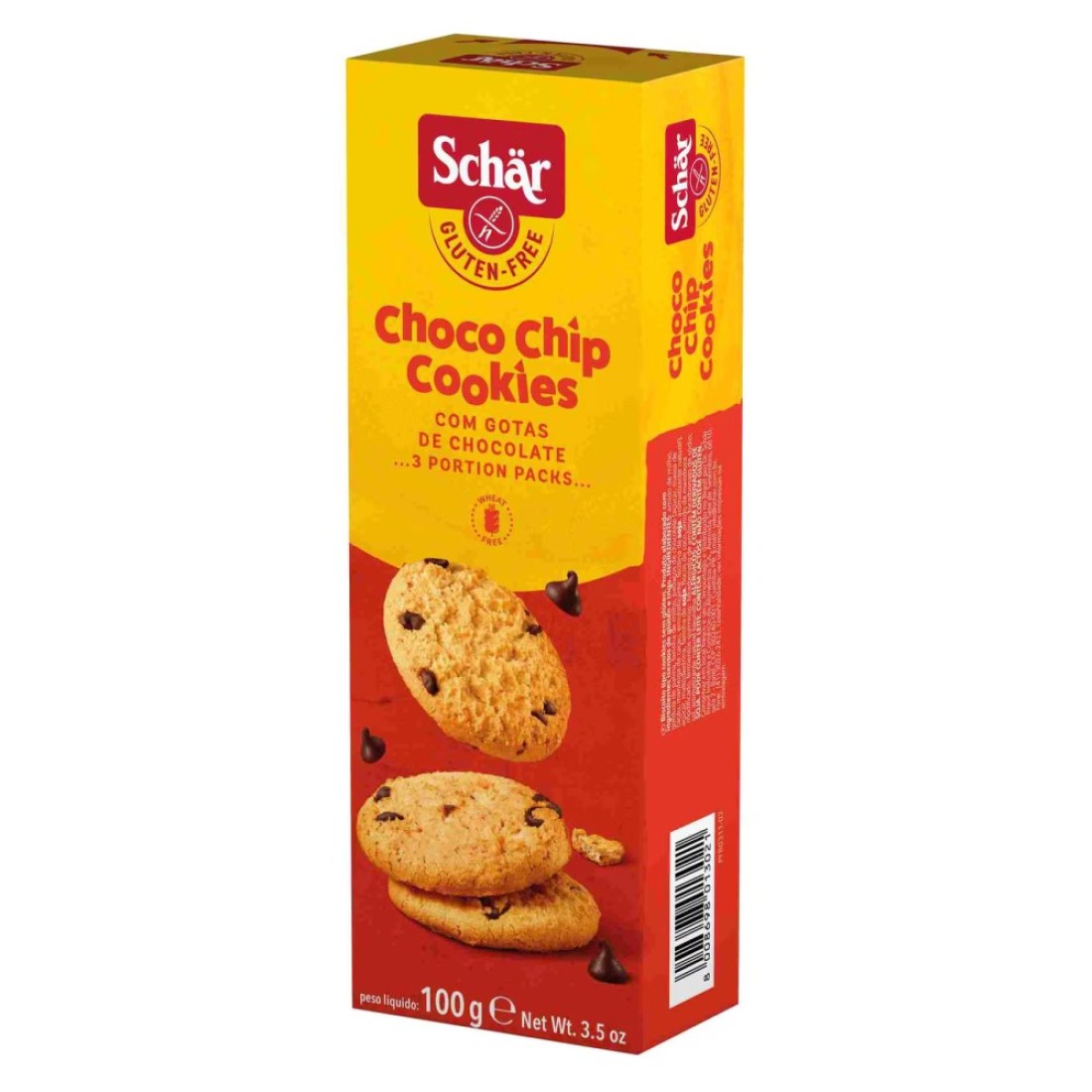 Schar Gluten Free Choco Chip Cookies 100g