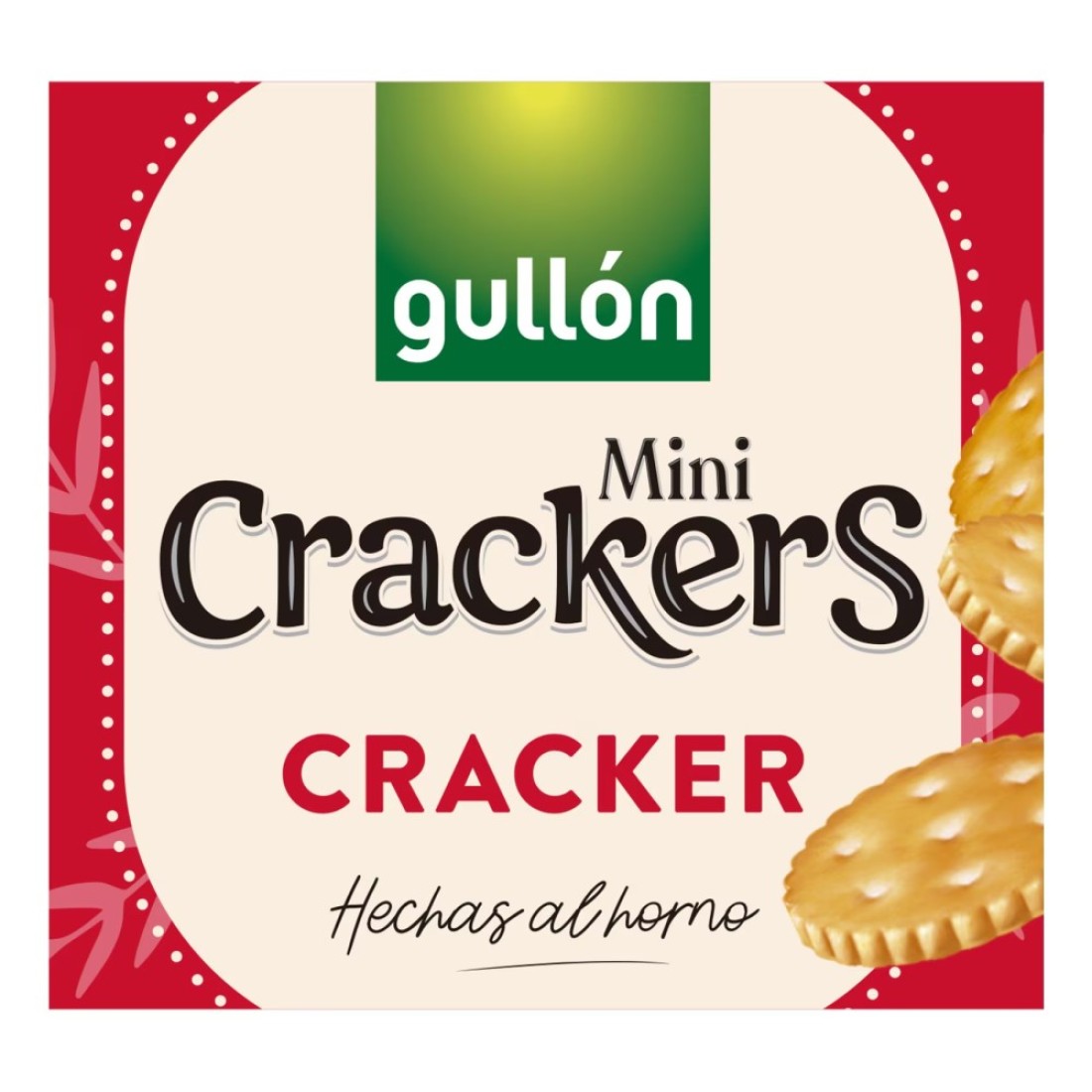 Gullon Round Shape Mini Crackers 350g