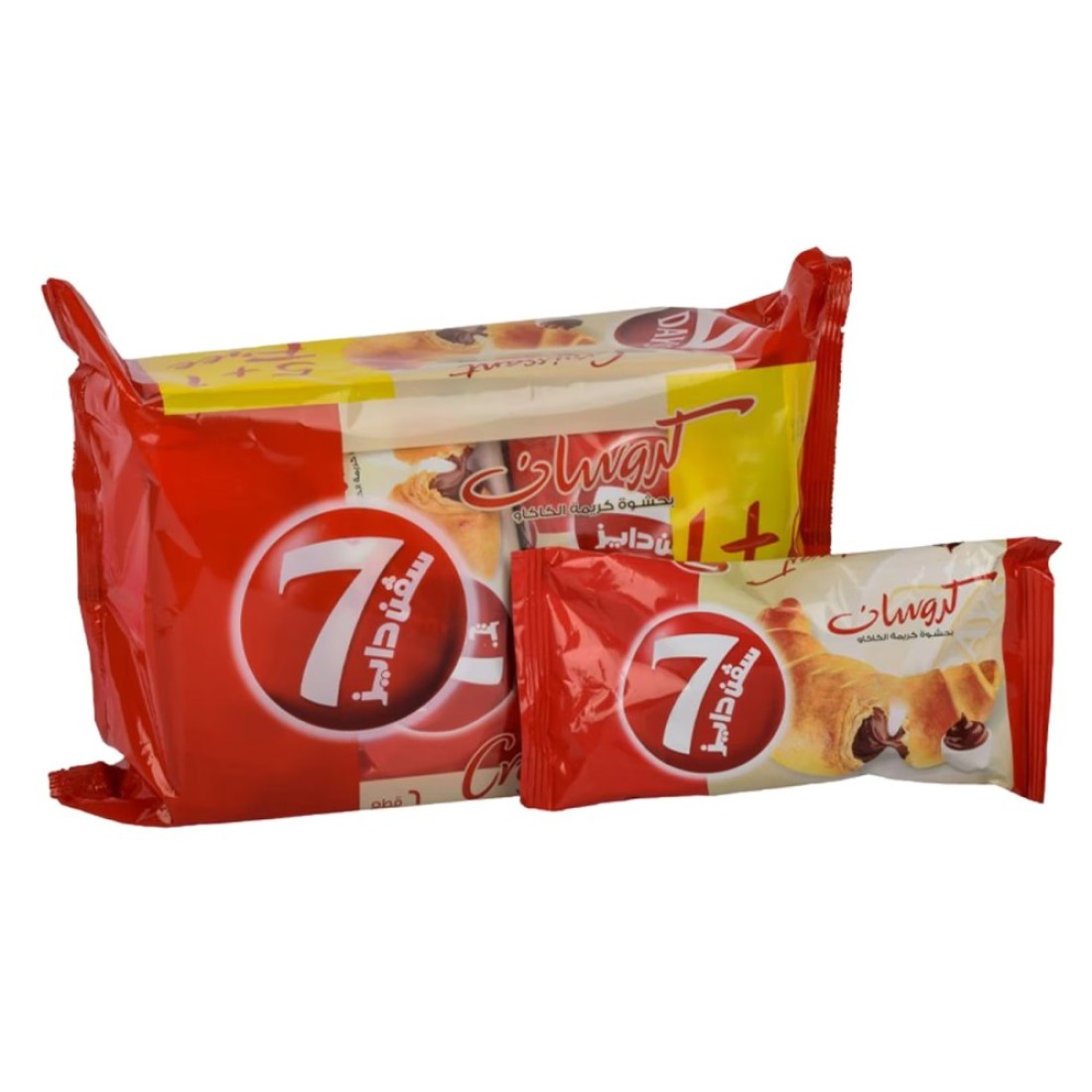 7Days Cocoa Cream Filling Croissant 55g Pack of 6