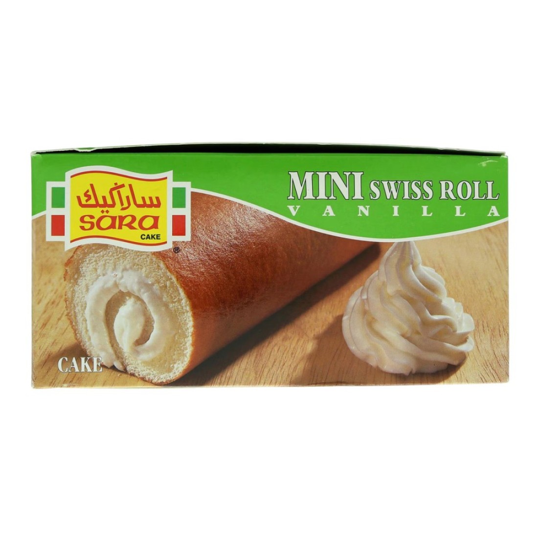 Sara Vanilla Mini Swiss Roll 25g Pack of 20