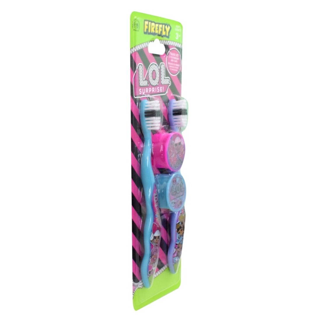 Firefly Lol Surprise Toothbrush And Caps Pack of 2