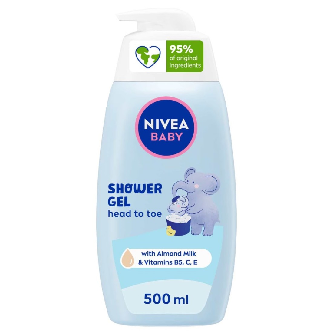 NIVEA Baby Head To Toe Shampoo &amp; Bath Calendula Extract 500ml