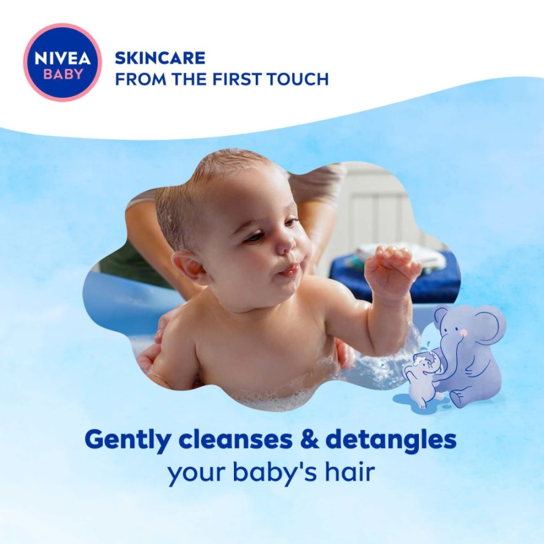 NIVEA Baby Gentle &amp; Mild Shampoo Camomile Extract 500ml