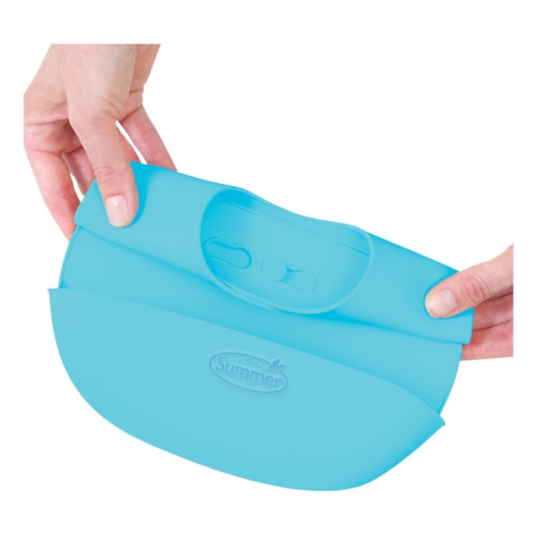 Summer Infant Bibbity Rinse and Roll Portable Bib 70924 Green