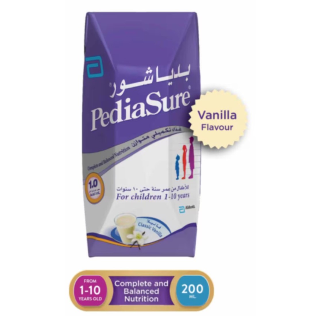 PediaSure Complete Nutrition Health Drink, Classic Vanilla, 200g