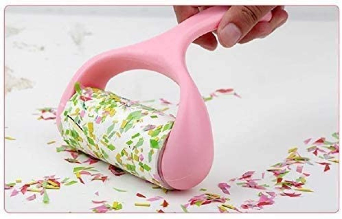 Generic Lint Roller, Super Sticky Pet Hair Remover Kit With 9 Refills, Adhesive Lint Brush For Clothes,Carpet, Car Seats, Dust,Dogs, Cats