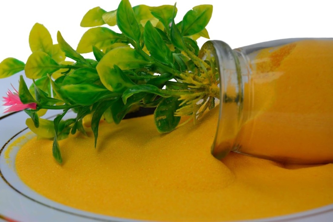 Vsell24&trade; Yellow Sand - Decorative Sand for Vase Fillers, Aquariums, and DIY Projects 10 KG