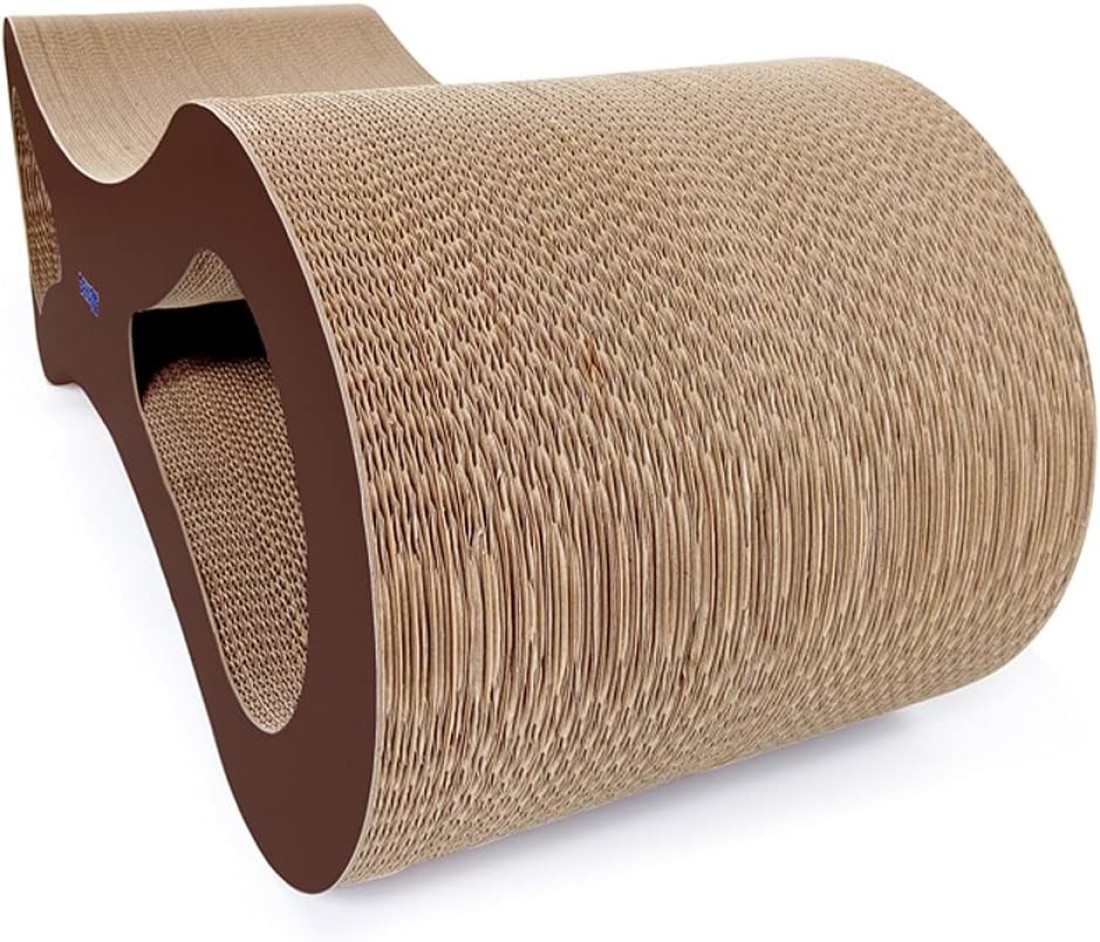 Cat toy scratcher scratching pad card board (8 shaped) 90.3*29.8*28.3 cm DEKU