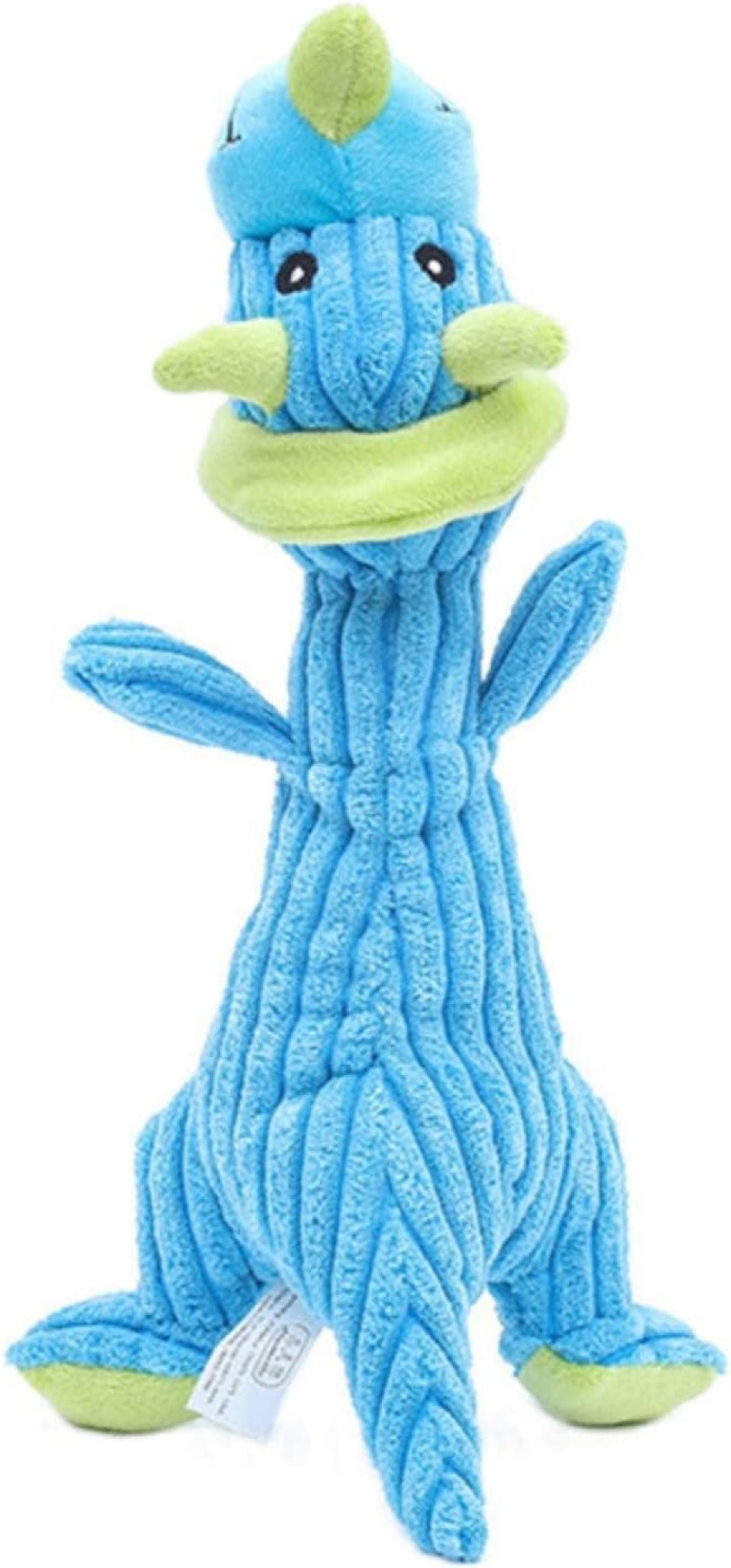 Plush Pet Flying Dragon Dog Toy Multicolor - 3pc