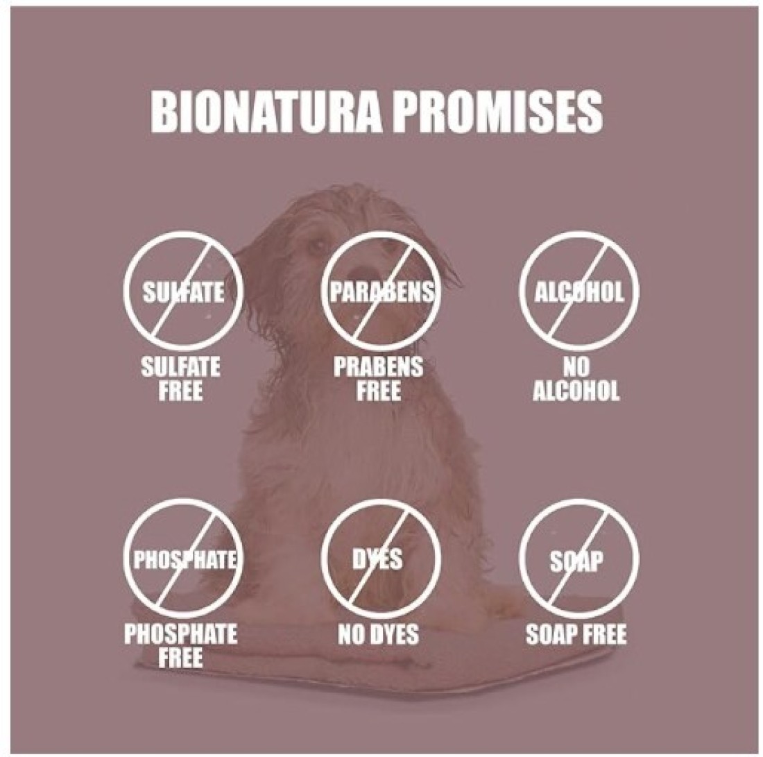 Bionatura Refreshing Dog shampoo and conditioner 500gm