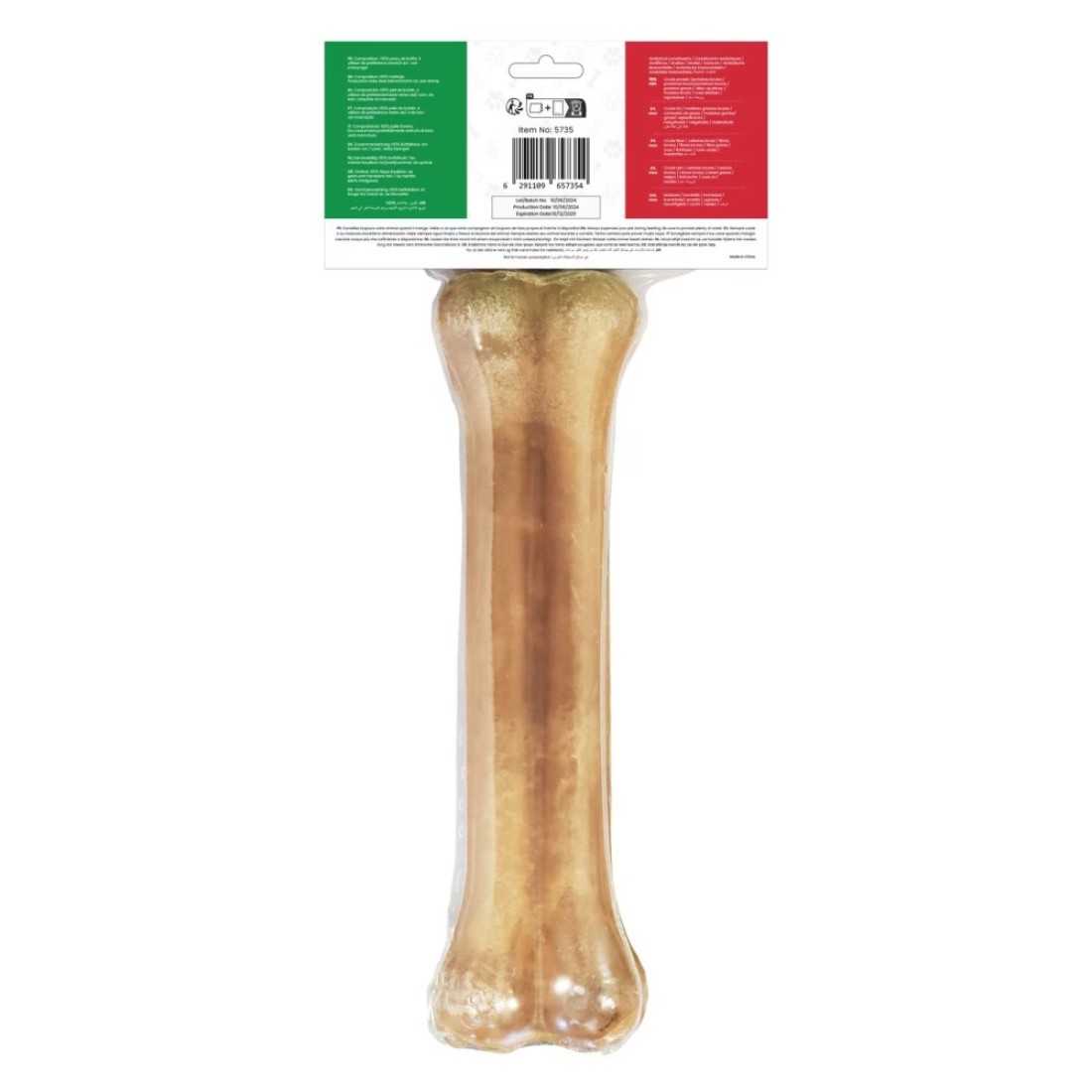 Delight Pressed Bone Rawhide Dog Chews 180g