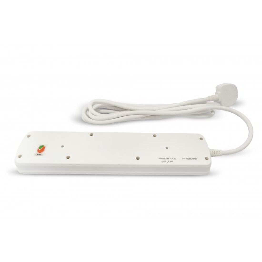 AFRA Universal Extension Cord, 5Way, 5 Universal Sockets, 5 Meter Cable, Easy Set-Up &amp; Storage, Shockproof, 250V, AF-005EXRD-5MT, With 2 Years Warranty