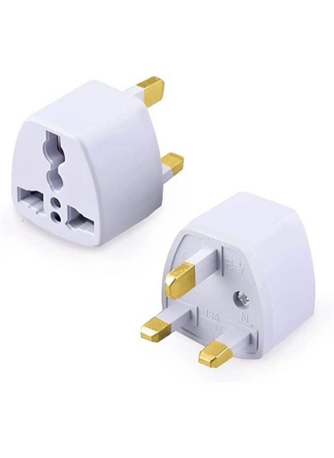 Generic 3 Pieces Universal Universal AU US EU Socket To UK AC Power Plug Travel Adapter Outlet Converter