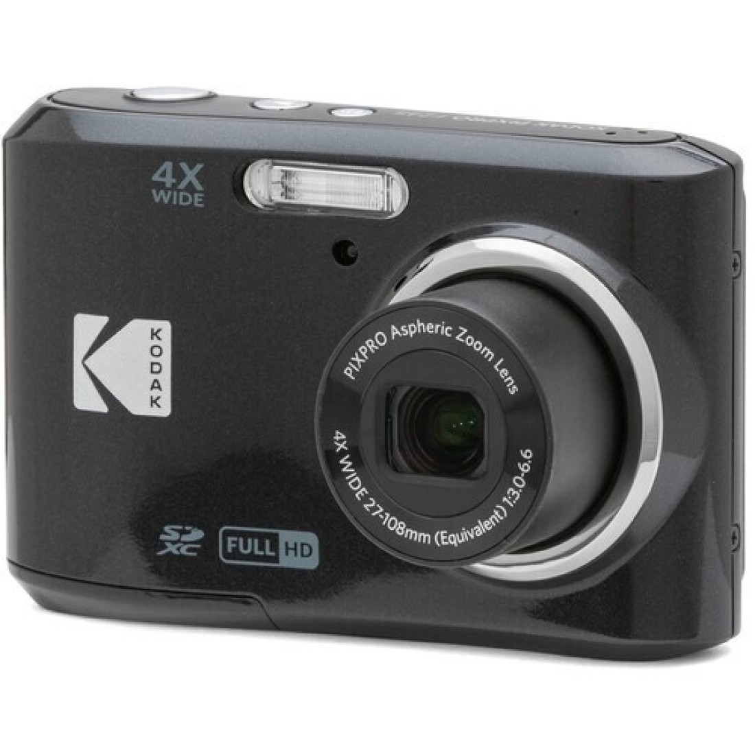 Kodak PixPro FZ45 16.4 Megapixel Digital Camera - Black
