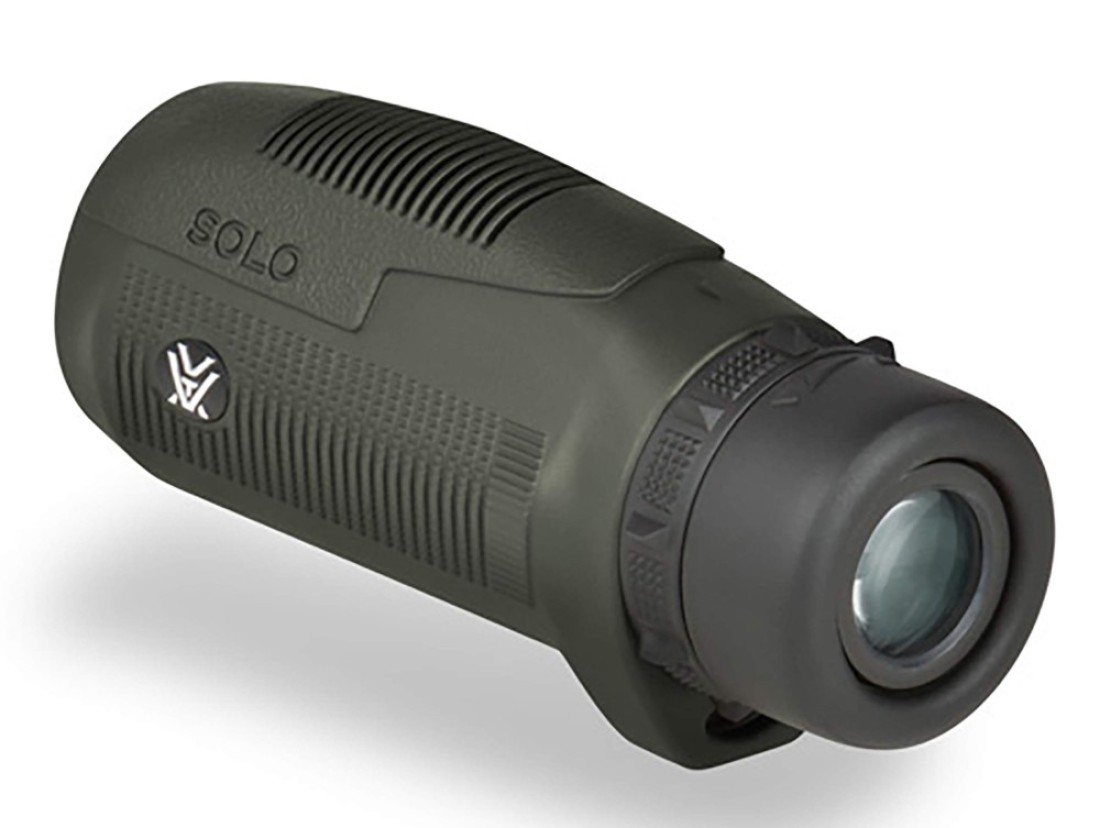 Vortex Optics Solo Monocular 8x25 Adjustable Eyecup Fully MultiCoated Lenses Rubber Armor NonSlip Grip Fogproof Waterproof Unlimited Unconditional Warranty