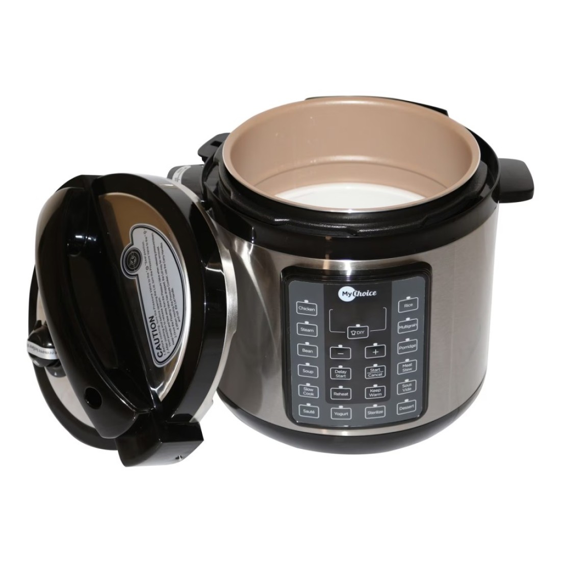 ماي تشويس طنجرة ضغط 6 لتر MPC-226 - فضي وأسود