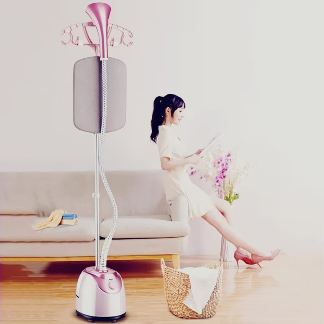 Iron Steamer 1500W Handheld Garment Steamer with Water Tank