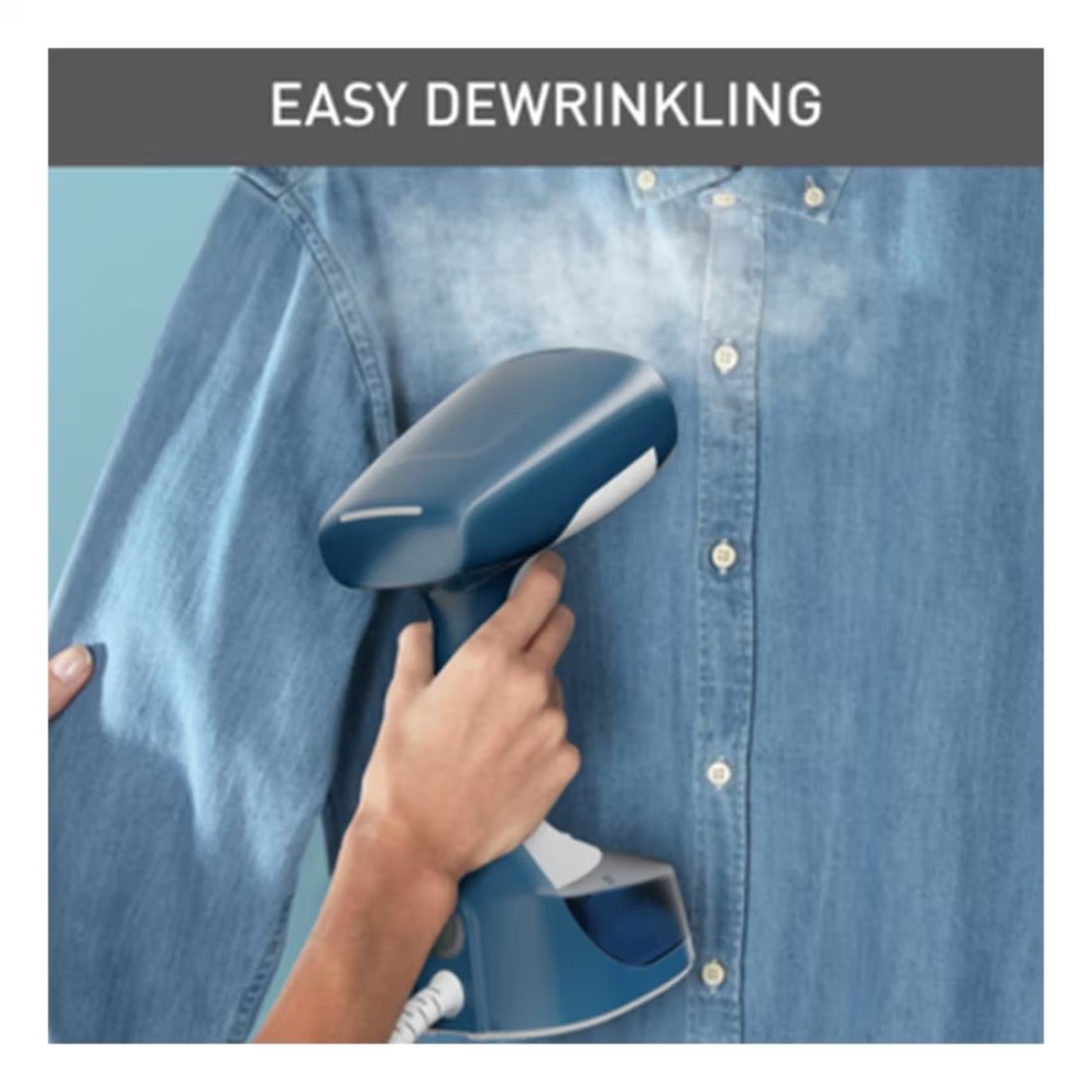 Tefal Access Steam Easy Handheld Garment Steamer DT7130G0 Hipp Jungle 1300W